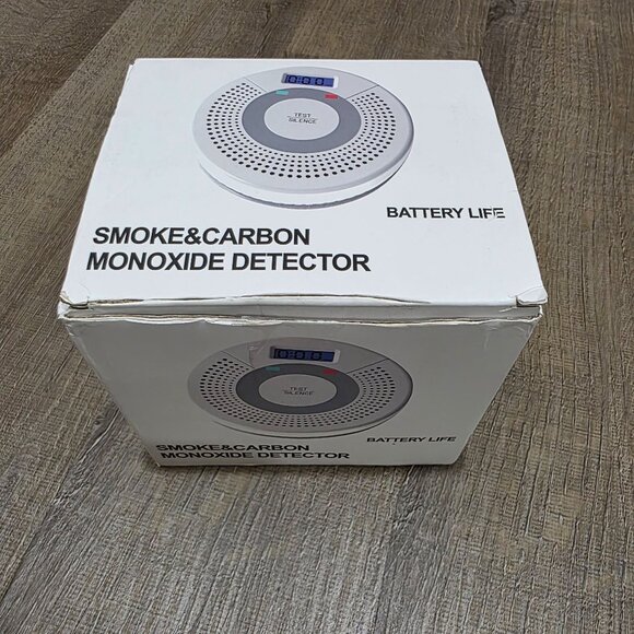 Smoke & Carbon Monoxide Detector Alarm with LCD Display – 3 Pack – Brand New - Picture 12 of 14